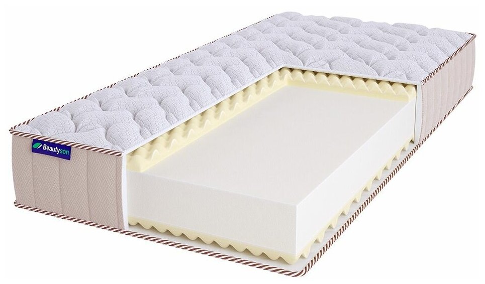 Матрас Beautyson Roll Foam 10 Massage Double Lux 80х200