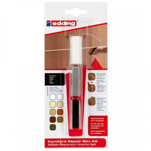 Edding Мебельный воск для ремонта 3шт черный 702₽