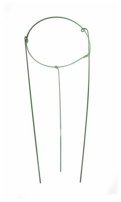фото Кустодержатель для растений "Тринога" d 33 см h 70 см, для роз, пионов