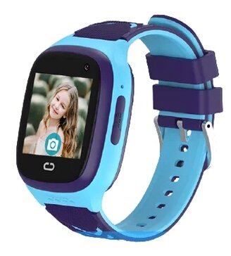 Детские умные смарт-часы Smart Baby Watch LT31 4G с поддержкой Wi-Fi и GPS, HD камера, SIM card (Голубой)