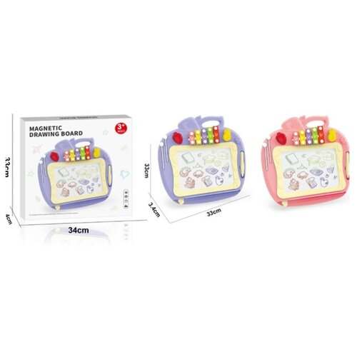 Доска для рисования детская магнитная с ксилофоном. В ассортименте. арт. 2043284