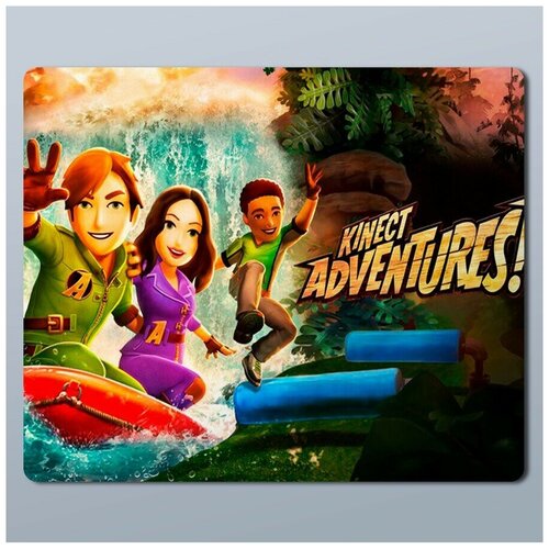 Коврик для мыши с принтом игры Kinect Adventures - 951