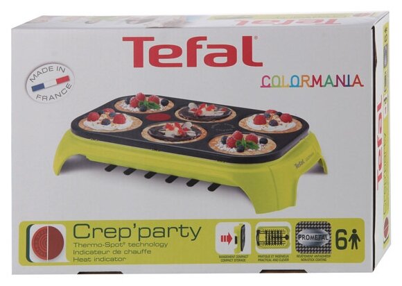 Блинница Tefal PY 5593 Crepes Party Colormania - фото №17