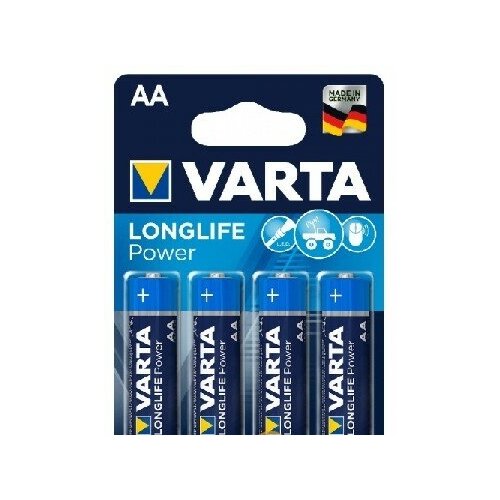 Батарейки Varta LR6 Longlife Power 4906 BL4