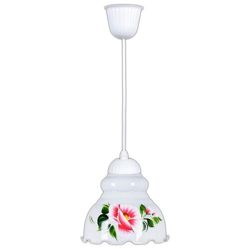 Подвесной светильник E27 Елена цветы НСБ 02-60-001