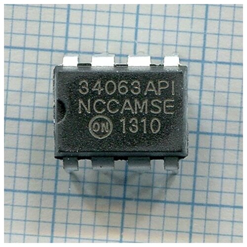 Контроллер ON Semiconductor MC34063AP1G, DIP-8 контроллер on semiconductor mc34063 so 8