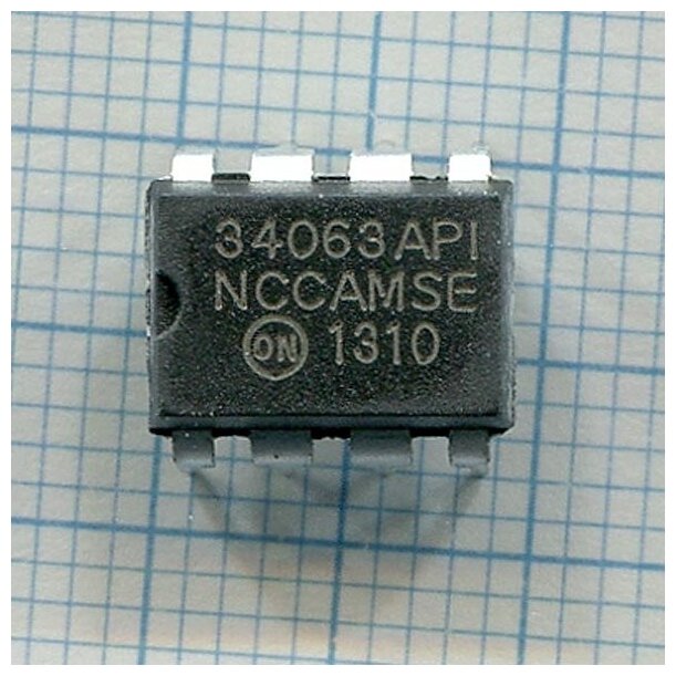 Контроллер ON Semiconductor MC34063AP1G DIP-8