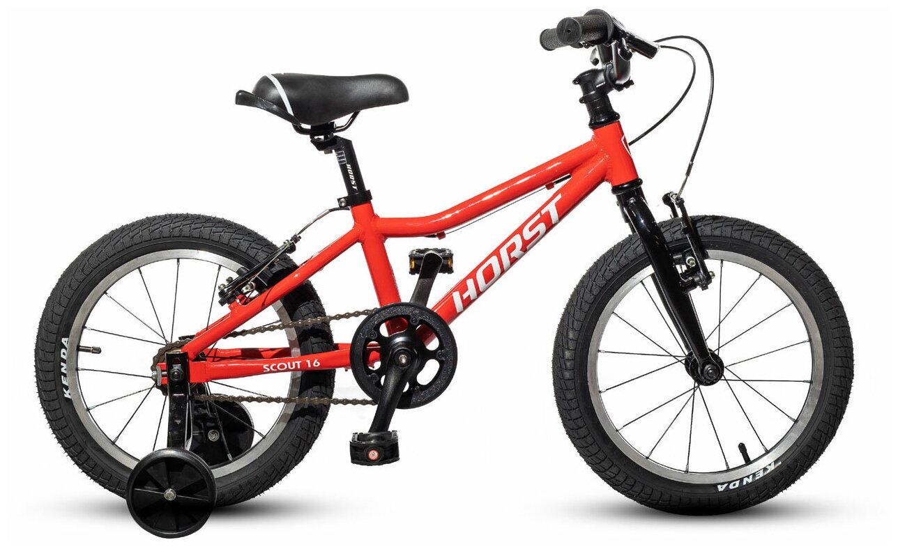 Детский велосипед Horst Scout 16 (2021), красный
