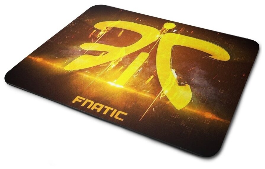 Коврик для мыши СувенирShop "Fnatic/Dota 2/CS:GO" 22х18 см