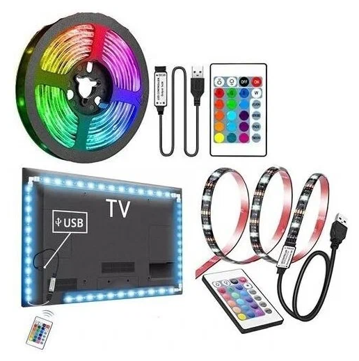 Светодиодная лента MaxBoom 3м yyc-5050rgb-3m - фотография № 1