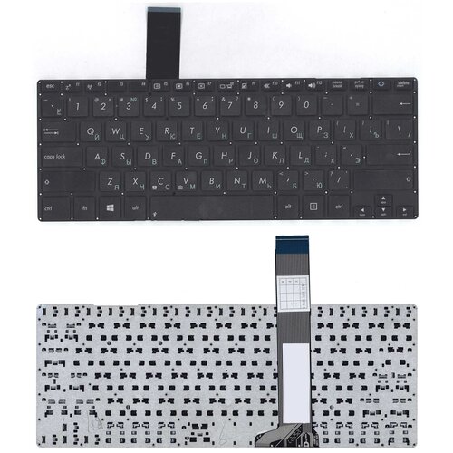 Клавиатура для ноутбука Asus VivoBook S300k S300ki S300 S300c S300ca черная 1563₽