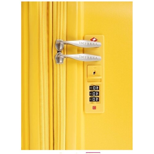 фото Чемодан impresa желтый размер s
