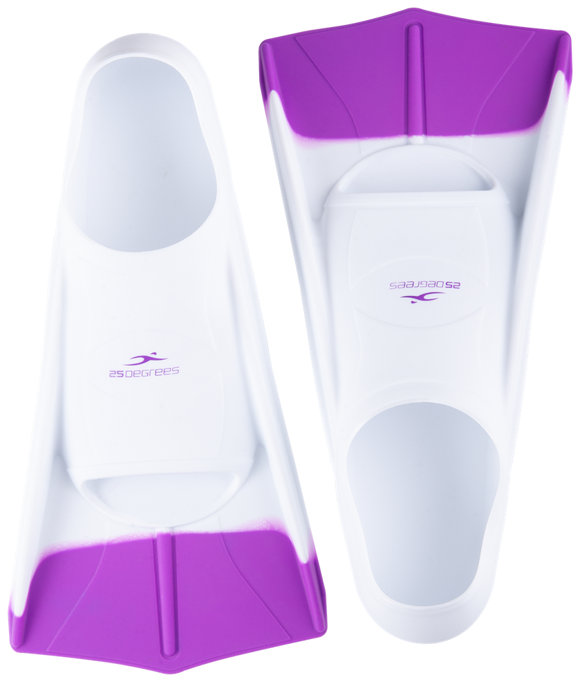 Ласты тренировочные Pooljet White/Purple, XL