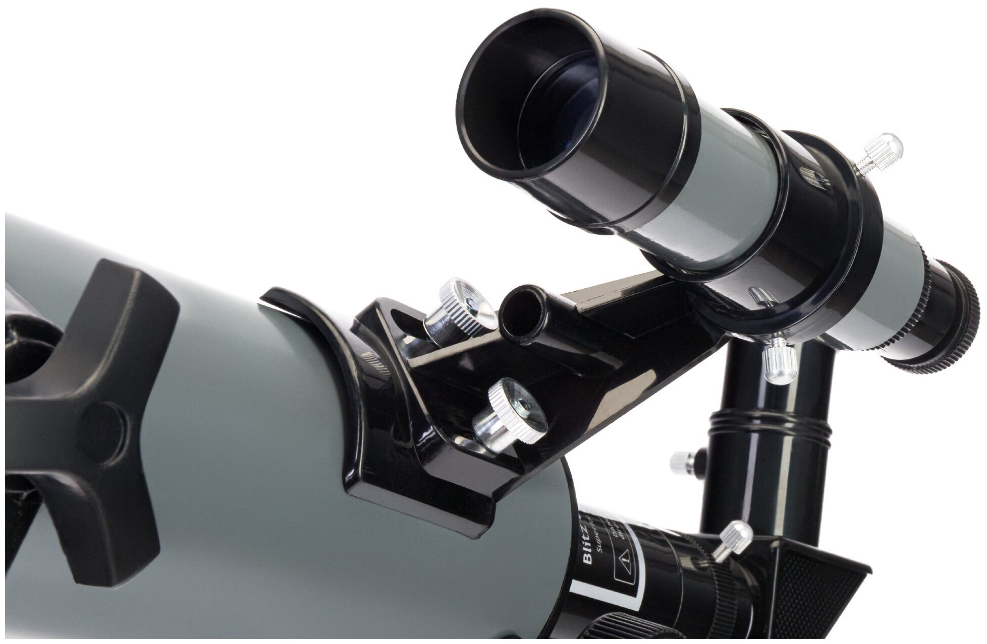 Телескоп Levenhuk Blitz 60 Base рефрактор d60 fl700мм 120x серый/черный - фото №6