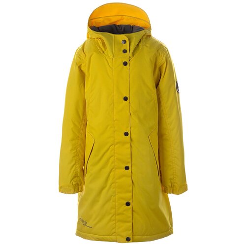 Пальто демисезонная Huppa 140 гр. Janelle 1 140 размер, желтый