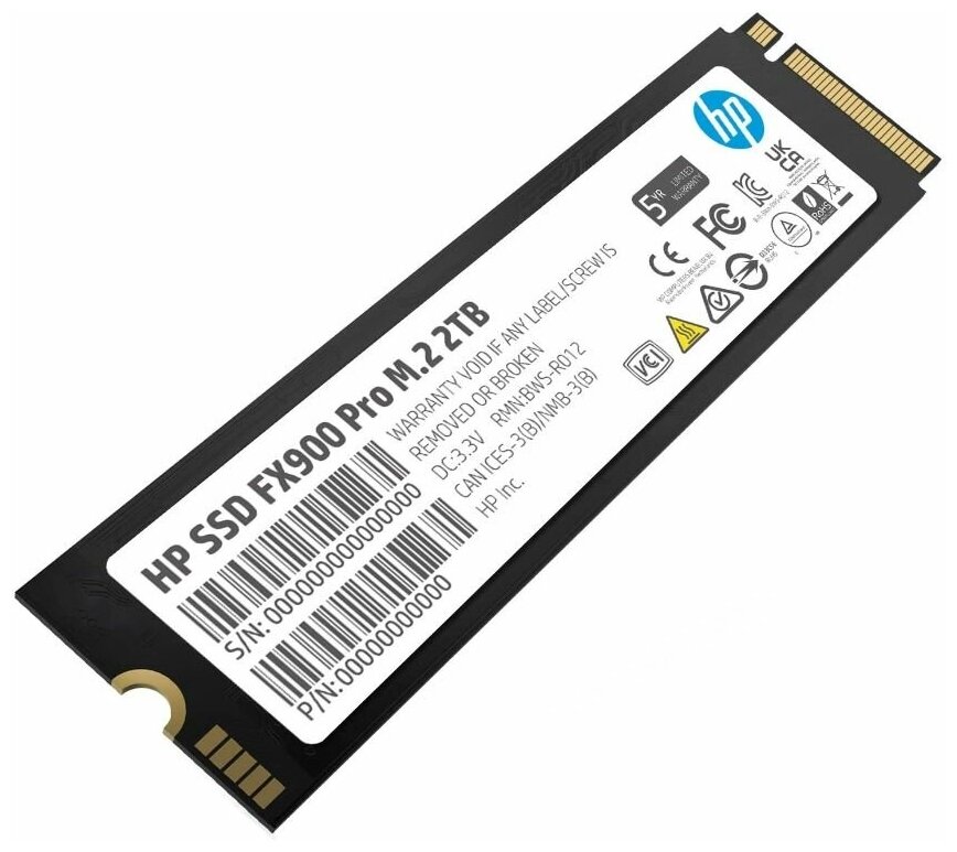 Накопитель SSD HP 2.0Tb FX900 Pro Series (4A3U1AA) - фото №1