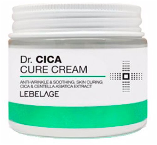 Lebelage Dr. Cica Cure Cream Крем для лица с центеллой азиатской 70 мл