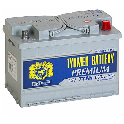 Аккумулятор Тюмень (Tyumen Battery) Premium 77 ач оп