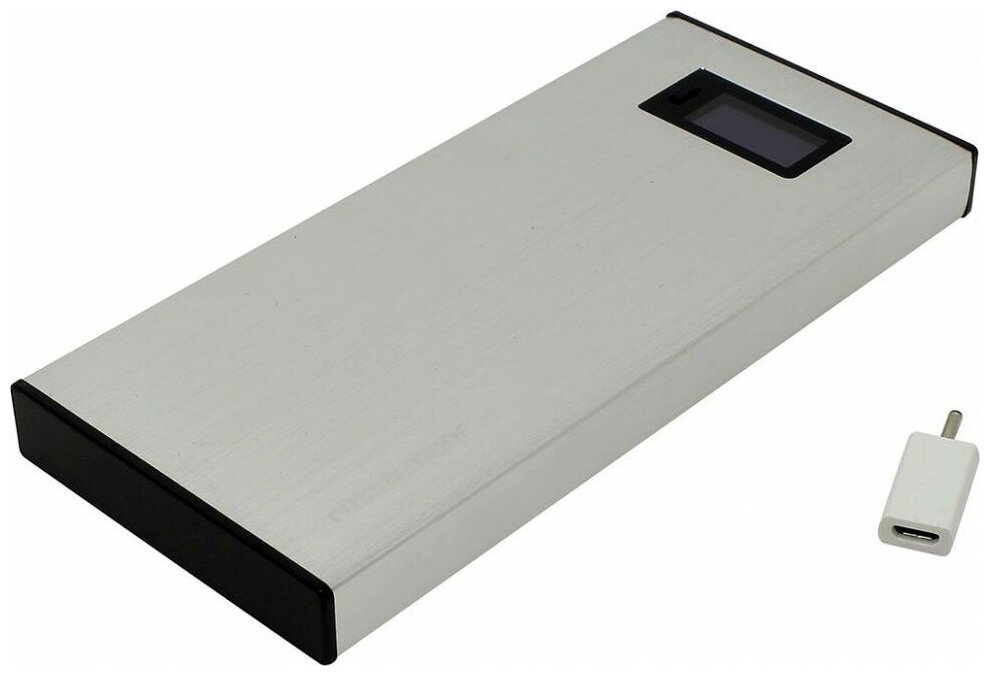 Внешний аккумулятор Ross&Moor Power Bank PB-MS010 12000 mAh Silver