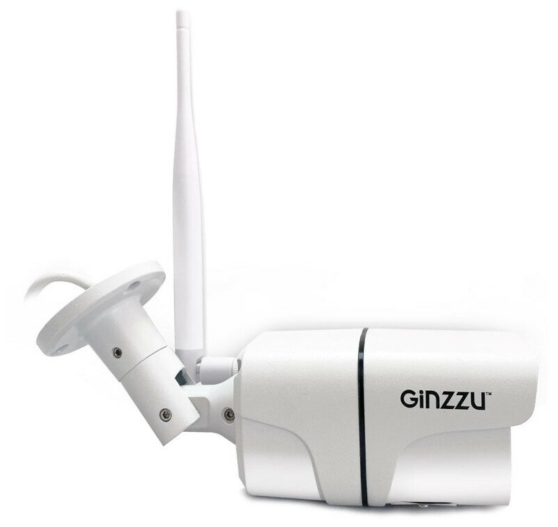Камера в/наблюдения GINZZU HWB-2304A, WiFi 2.0Mp, 3.6mm, SD, IR 40м, IP66, мет. - фотография № 6