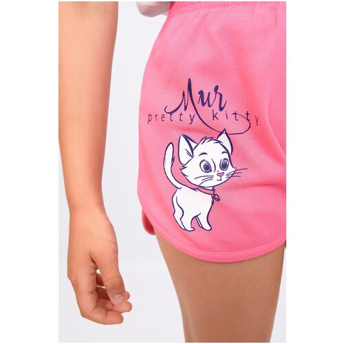 фото Шорты для девочки lokki розовый mur 134
