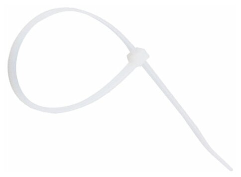PROCONNECT Хомуты (стяжки) нейлоновые, 3,6 мм х 200 мм, комплект 100 шт proconnect, белые, европодвес, 57-0200
