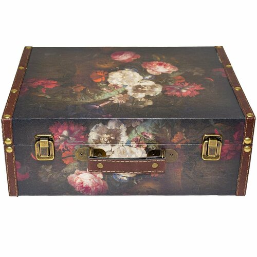 Декоративный Чемодан Grand forest для хранения цветы M: 35Х26Х13 СМ