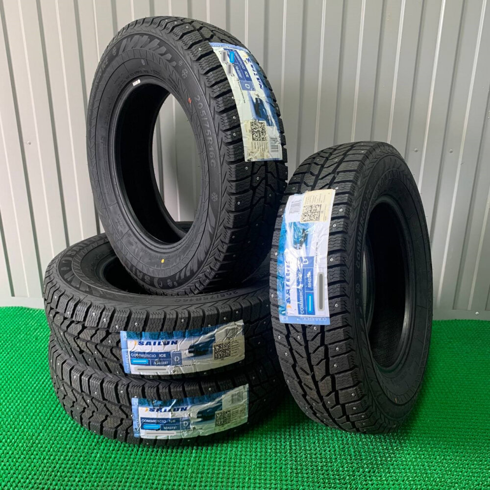 Sailun Commercio Ice 225/65 R16C 112/110R шип.