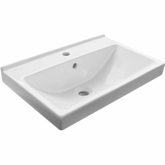 Умывальник Sanita Luxe Fest- 60 FST60SLWB01 белый без кроншт ()