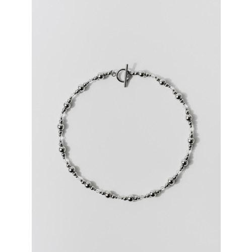 Чокер РЕСУРС стекло длина 38 см белыйсерый 6935₽