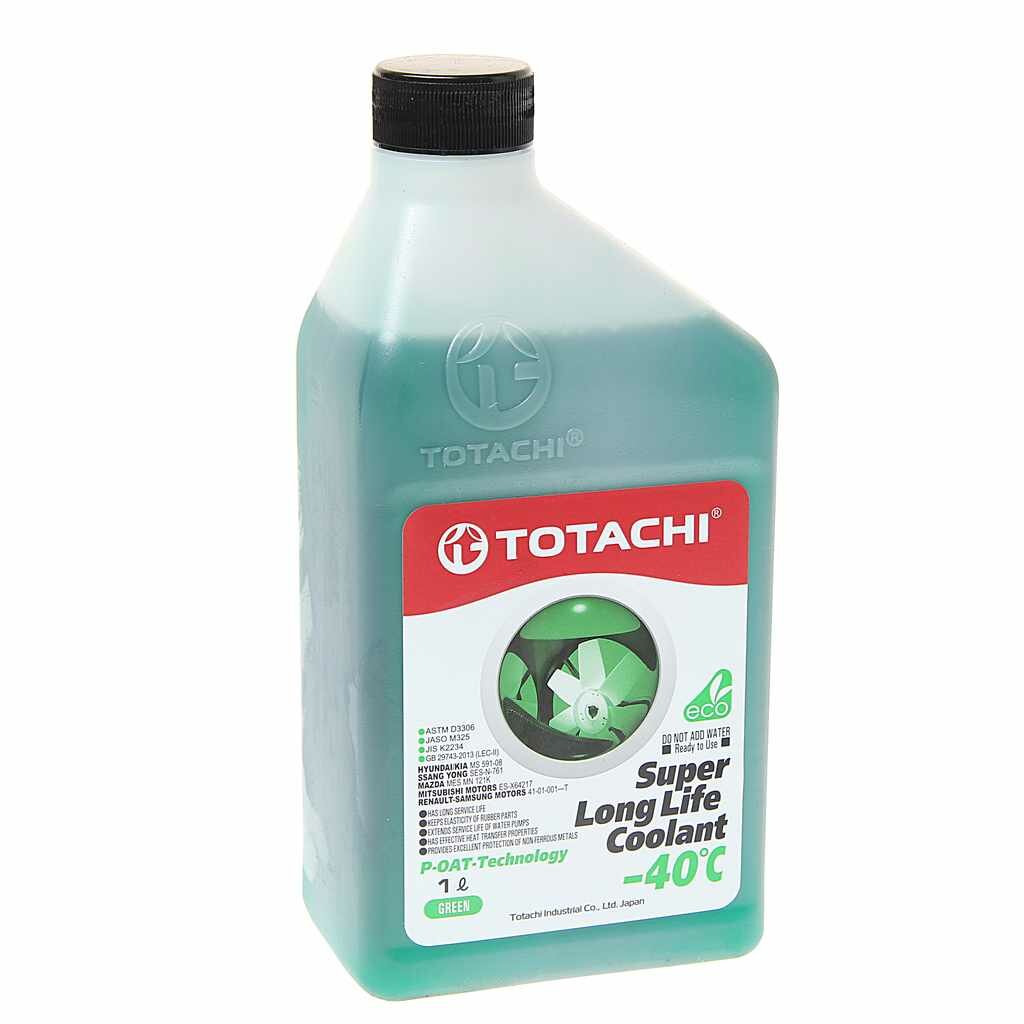 Антифриз зеленый -40C 1л LLC NIRO, 41601, TOTACHI