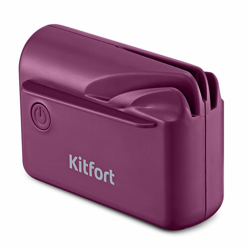Электроточилка для ножей Kitfort КТ-6814 красный, бордовый