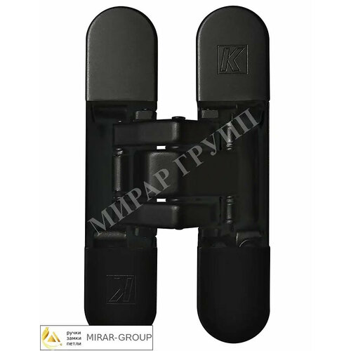 Петля дверная скрытая Koblenz Kubica K8060 ATOMIKA SLIM DXSX универсальная черный 3387₽