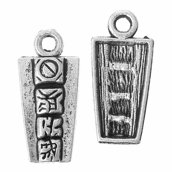 Подвеска "Планка Майя" #2, 6 штук. — фото 1