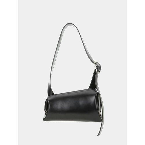 Сумка багет OSOI Slide Brot фактура гладкая black 36053₽