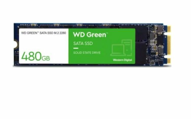 Накопитель SSD M.2 2280 Western Digital WDS480G3G0B