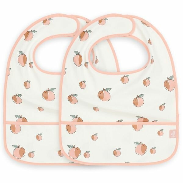 Нагрудник непромокаемый 2 штуки слюнявчик Jollein Нидерланды