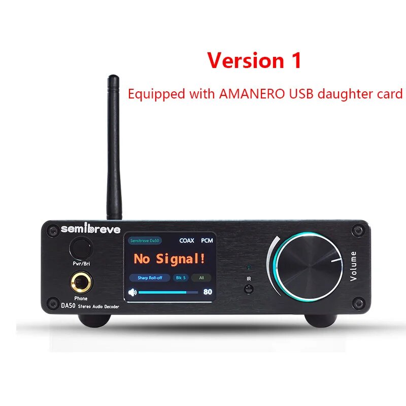 Аудиодекодер AK4499EX DAC QCC5171 Bluetooth 5,3 DSD512 RGB светильник эффект FPGA декодер не допускающий потерь AS318B Femtosecond Crystal, AMANERO USB