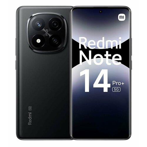 Смартфон Xiaomi Redmi Note 14 Pro 5G 12512Gb Midnight Black Global Version 2Sim без адаптера питания 41600₽