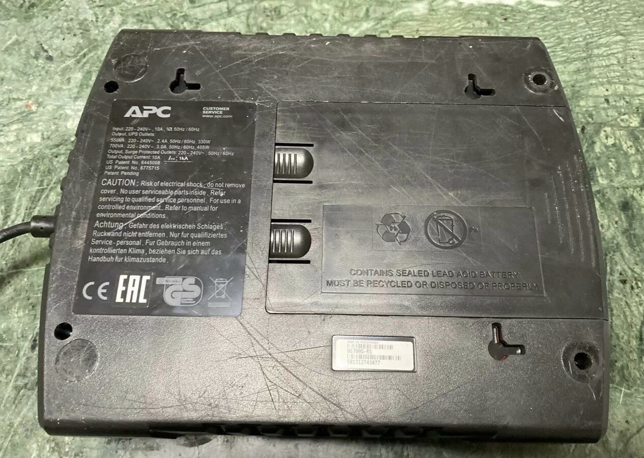 Ибп APC Back-UPS ES 700 без АКБ — фото 1