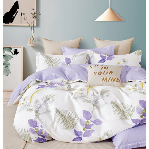 Постельное белье Розовые сны, 2спальный с простыней на резинке 160*200, сатин, хлопок, с наволочками 50х70 2шт. и 70х70 2шт, СК-569-2сп-4нав-160