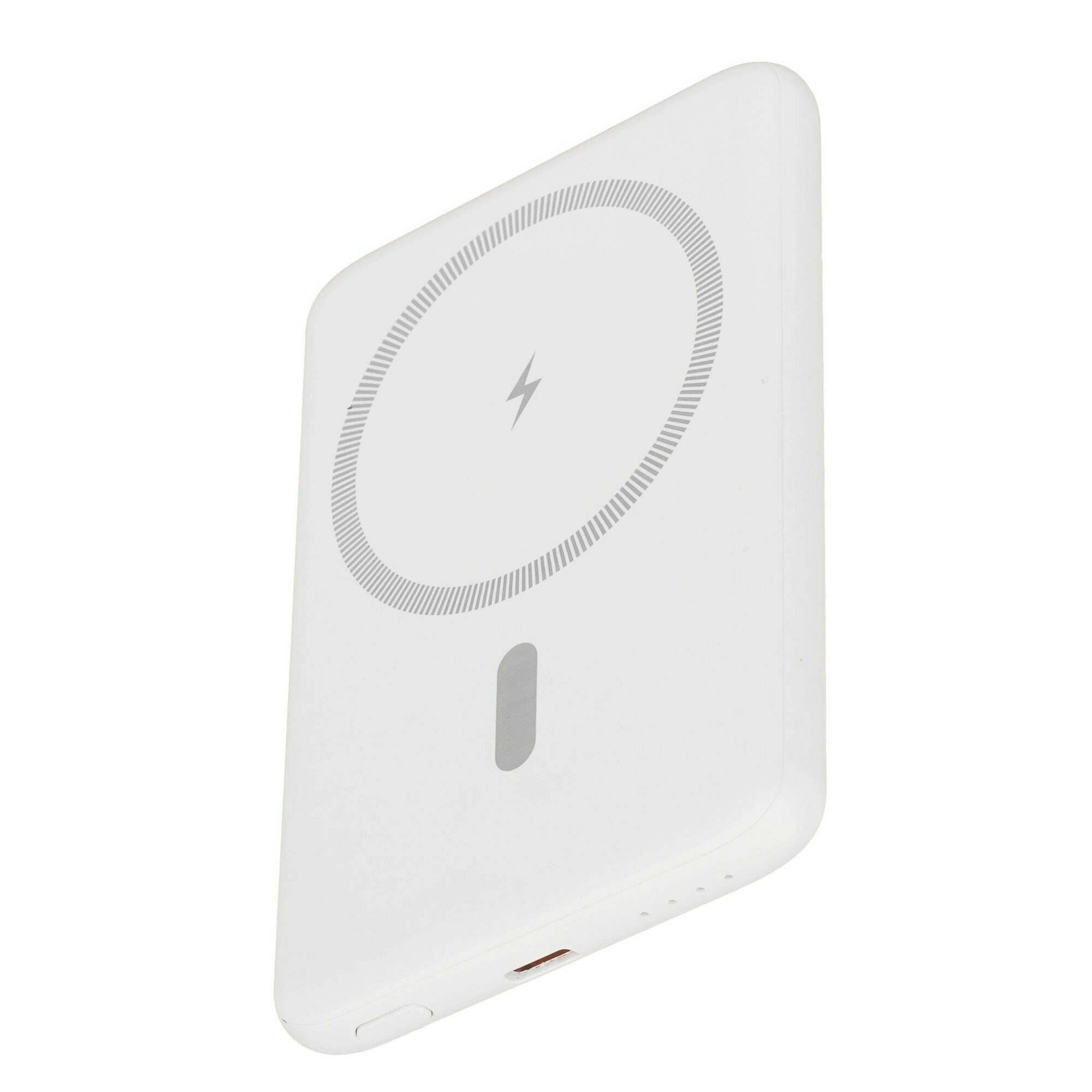 Внешний аккумулятор Hoco J140A PD20W ultra-thin magnetic 5000 mAh беспроводной белый
