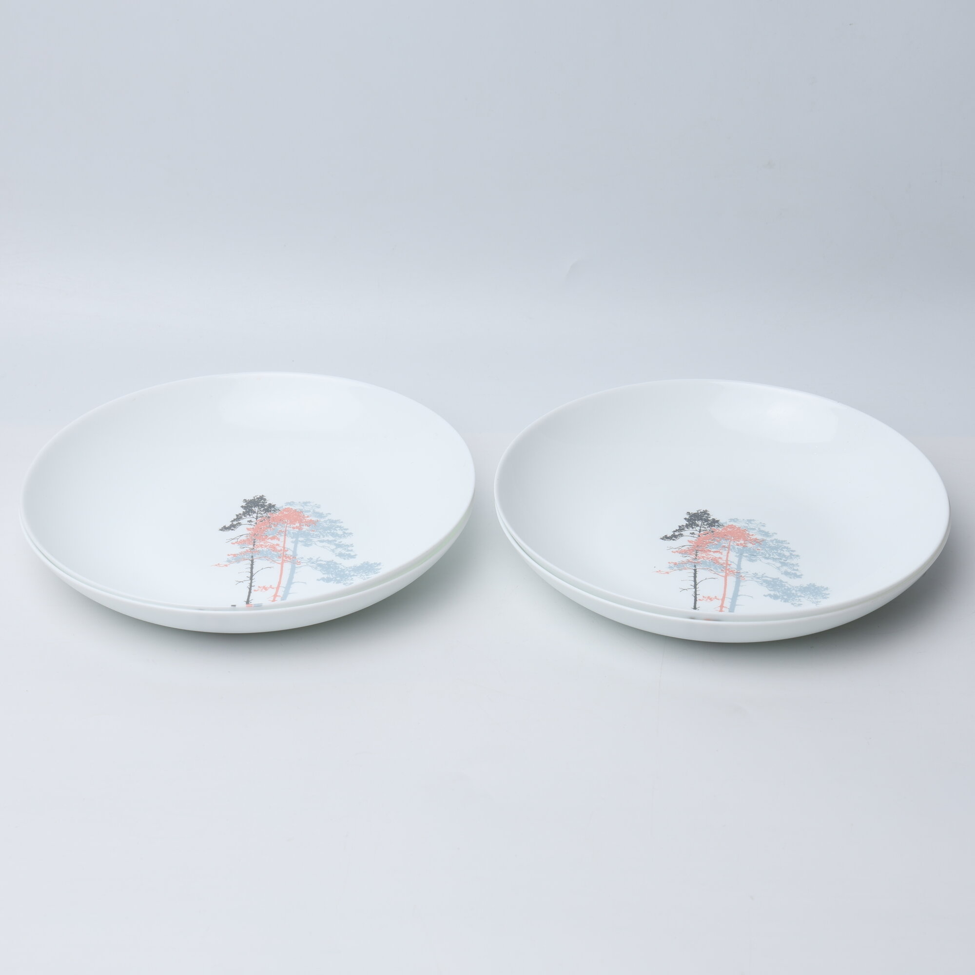 Asia Home (dinova saina) Тарелки Dinova Saina PINK 22,5 см 6pcs — фото 1