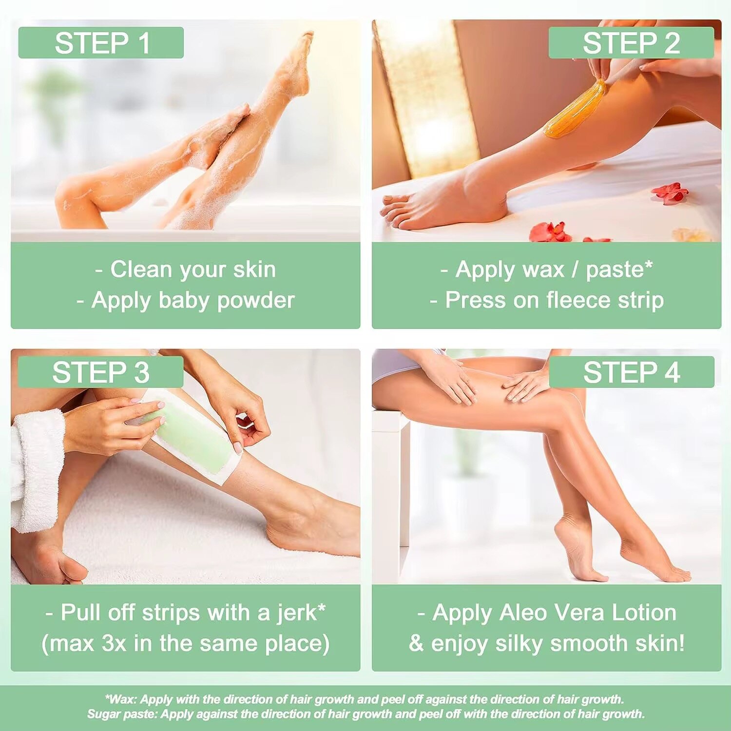 Салфетки для депиляции "Лента" , высококачественные, без шпателя — фото 1