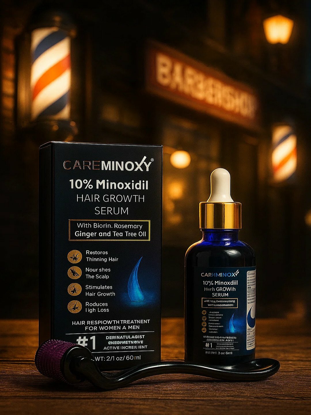 Миноксидил 10% Minoxidil Topical Solution USP 10%, для роста волос и бороды, 60 мл