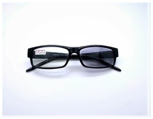 Готовые мужские очки для зрения с фотохромными стеклянными линзами +3.5