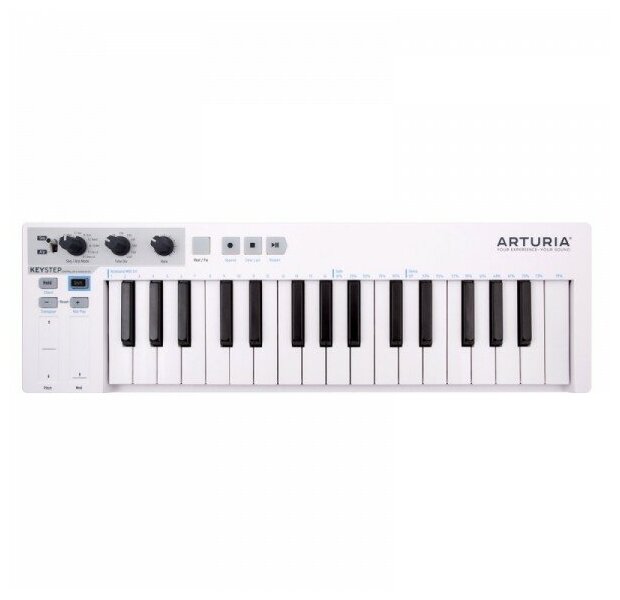 MIDI-клавиатура Arturia MCI54038 (White) - фото №3