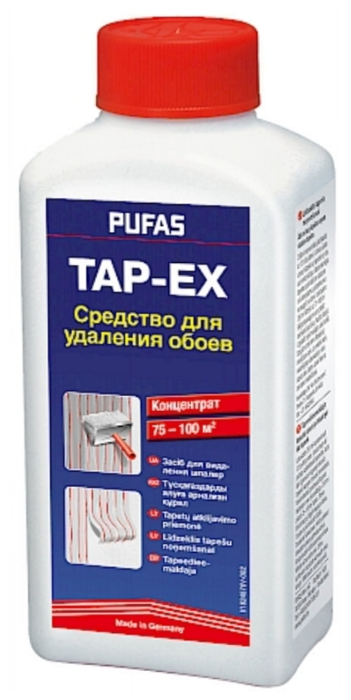 Pufas Tap-Ex средство для удаления обоев 250 ml (морозостойкое) - фотография № 2