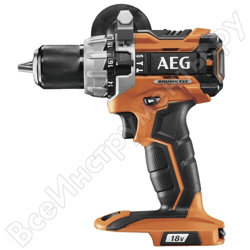 Ударная бесщеточная дрель-шуруповерт AEG BSB18C2BL-0 1988600₽