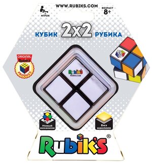 Головоломка Rubik's Кубик Рубика 2*2, 46 мм (КР1222)